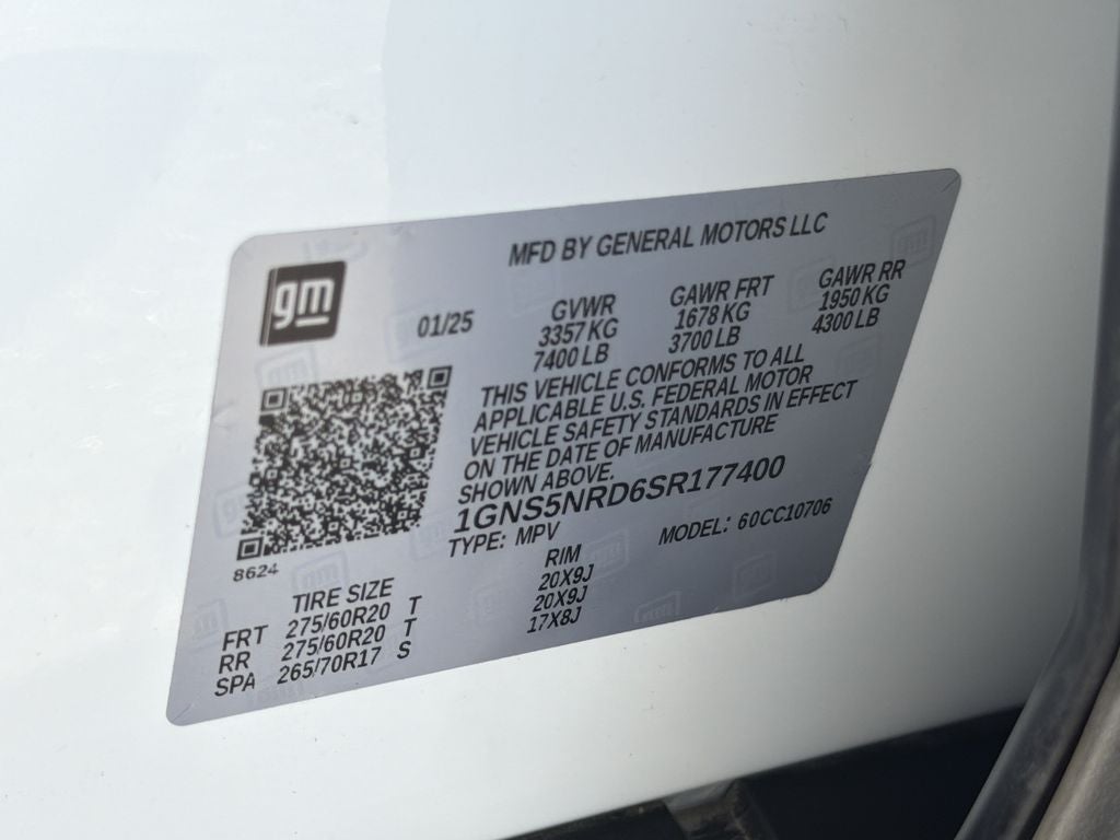 2025 Chevrolet Tahoe LT