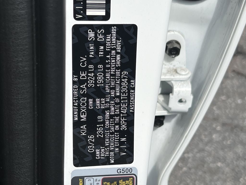 2026 Kia K4 Base