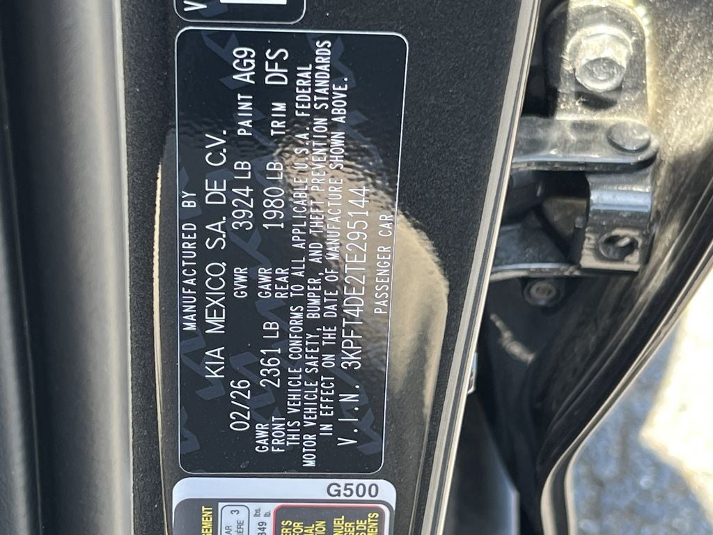 2026 Kia K4 Base