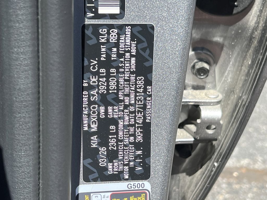 2026 Kia K4 Base
