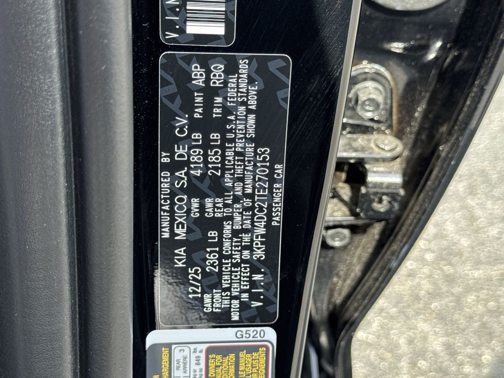 2026 Kia K4 GT-Line Turbo