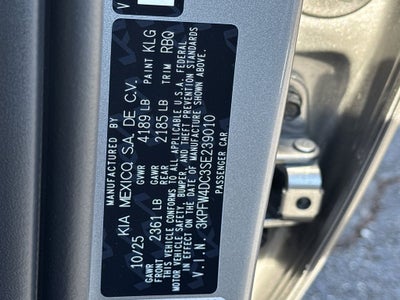 2025 Kia K4 GT-Line Turbo