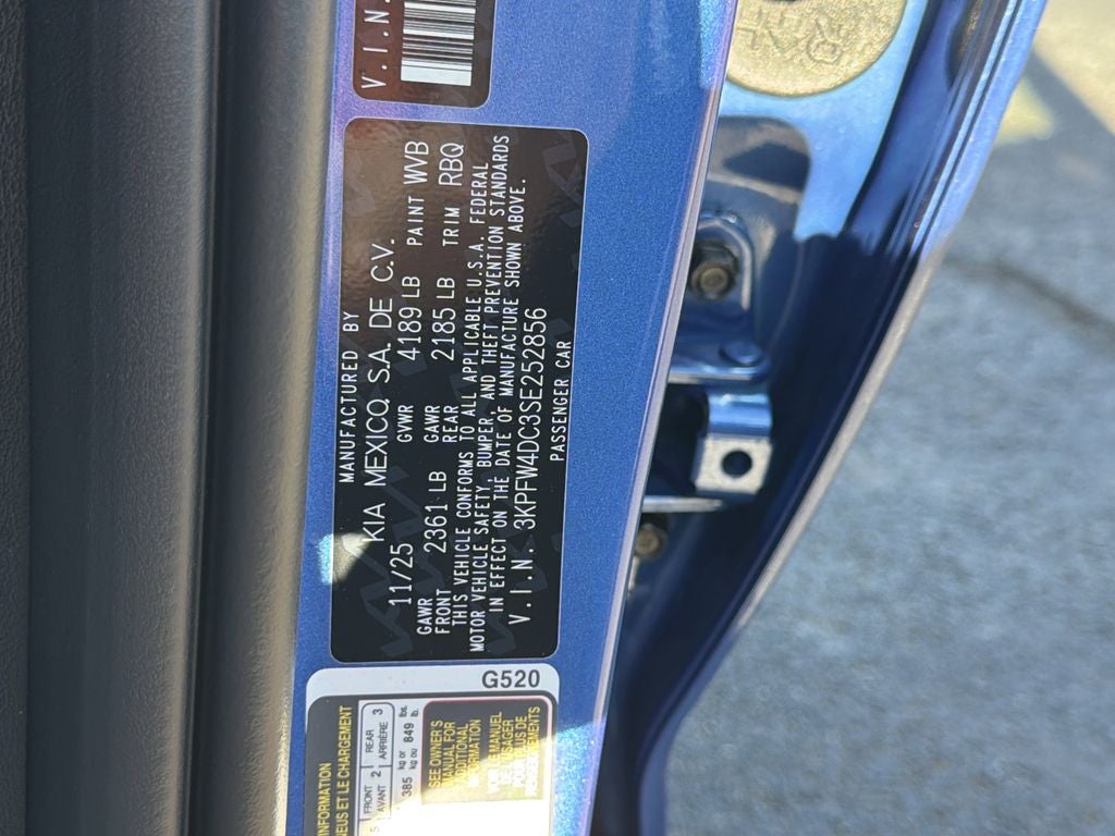 2025 Kia K4 GT-Line Turbo