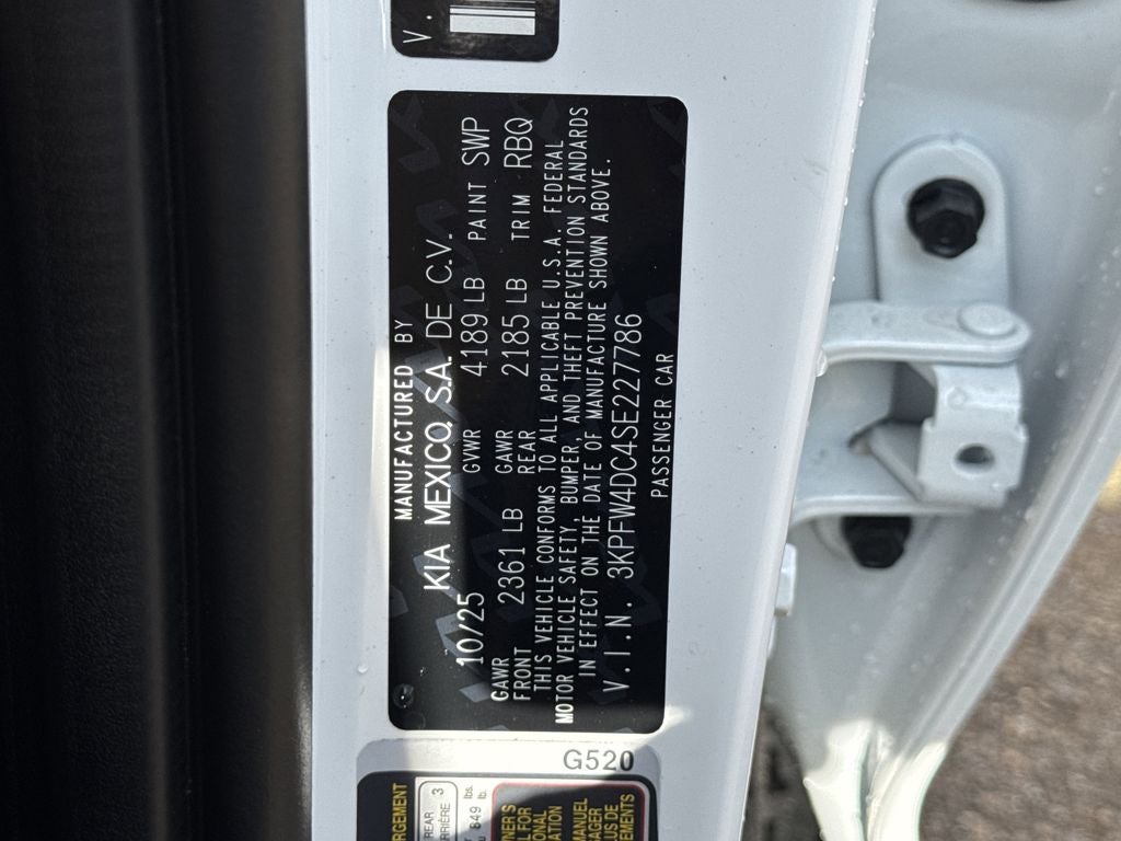 2025 Kia K4 GT-Line Turbo