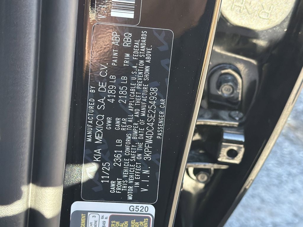 2025 Kia K4 GT-Line Turbo