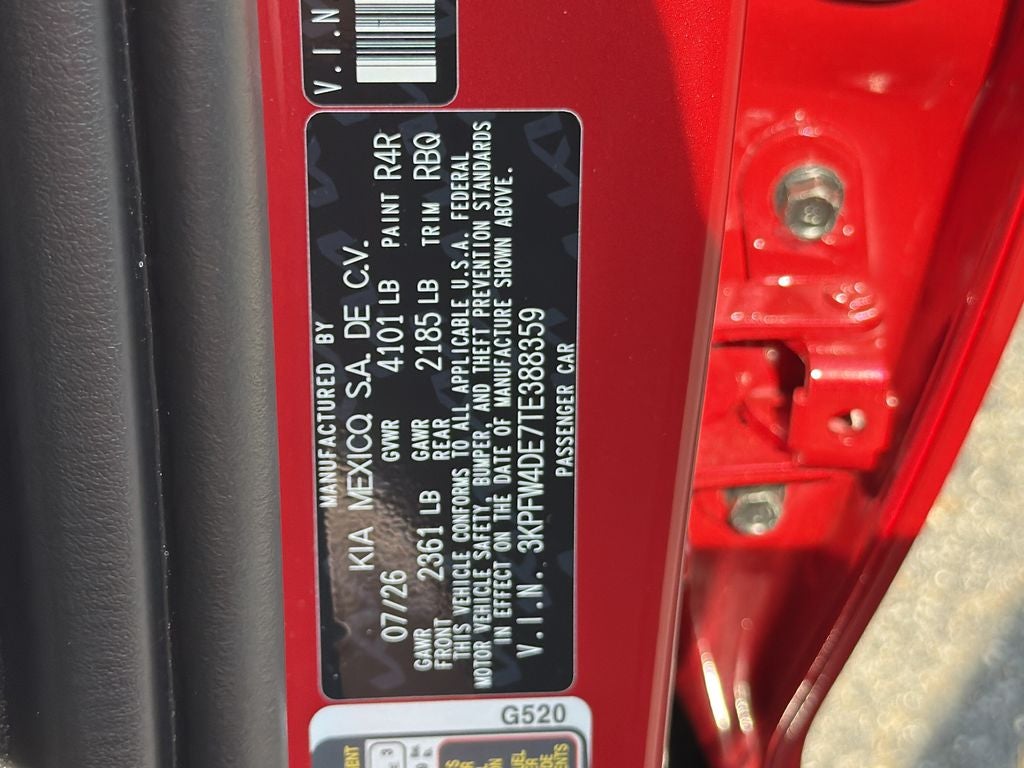 2026 Kia K4 GT-Line