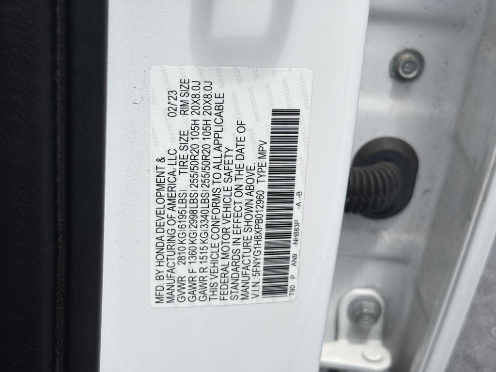 2023 Honda Pilot Elite