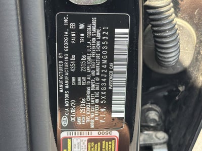 2021 Kia K5 EX