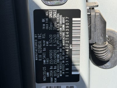 2026 Kia Sorento EX