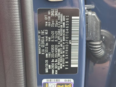 2026 Kia Sorento X-Line EX