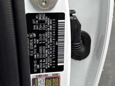 2026 Kia Sorento X-Line EX