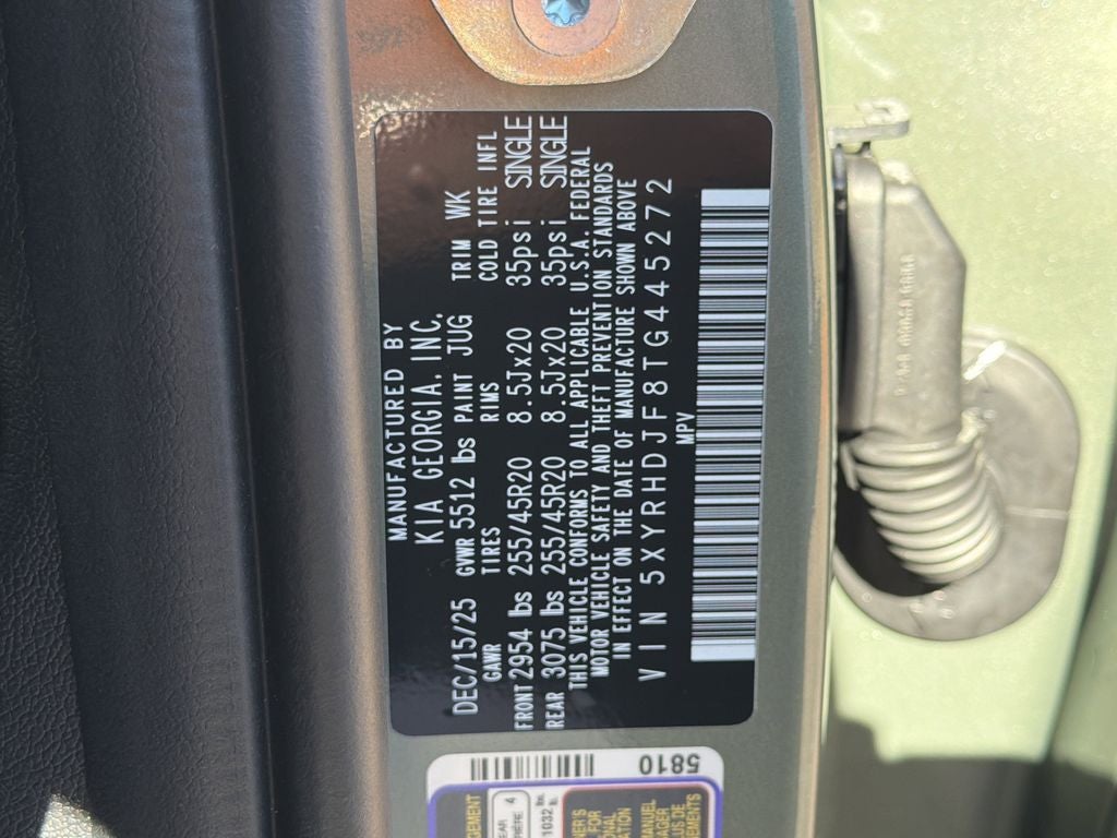 2026 Kia Sorento X-Line EX