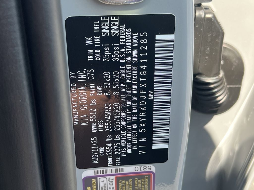 2026 Kia Sorento X-Line SX