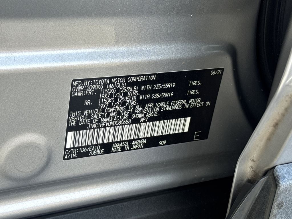 2021 Toyota RAV4 XLE Premium