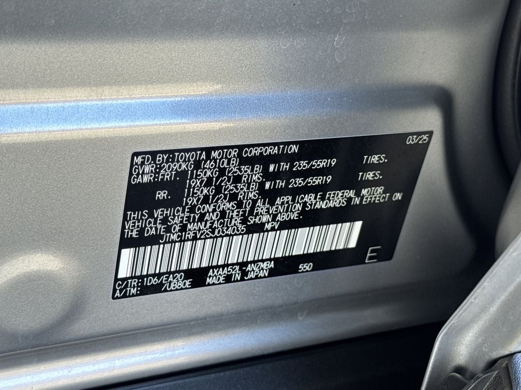 2025 Toyota RAV4 XLE Premium