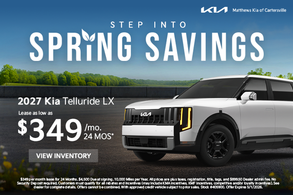 Spring Savings