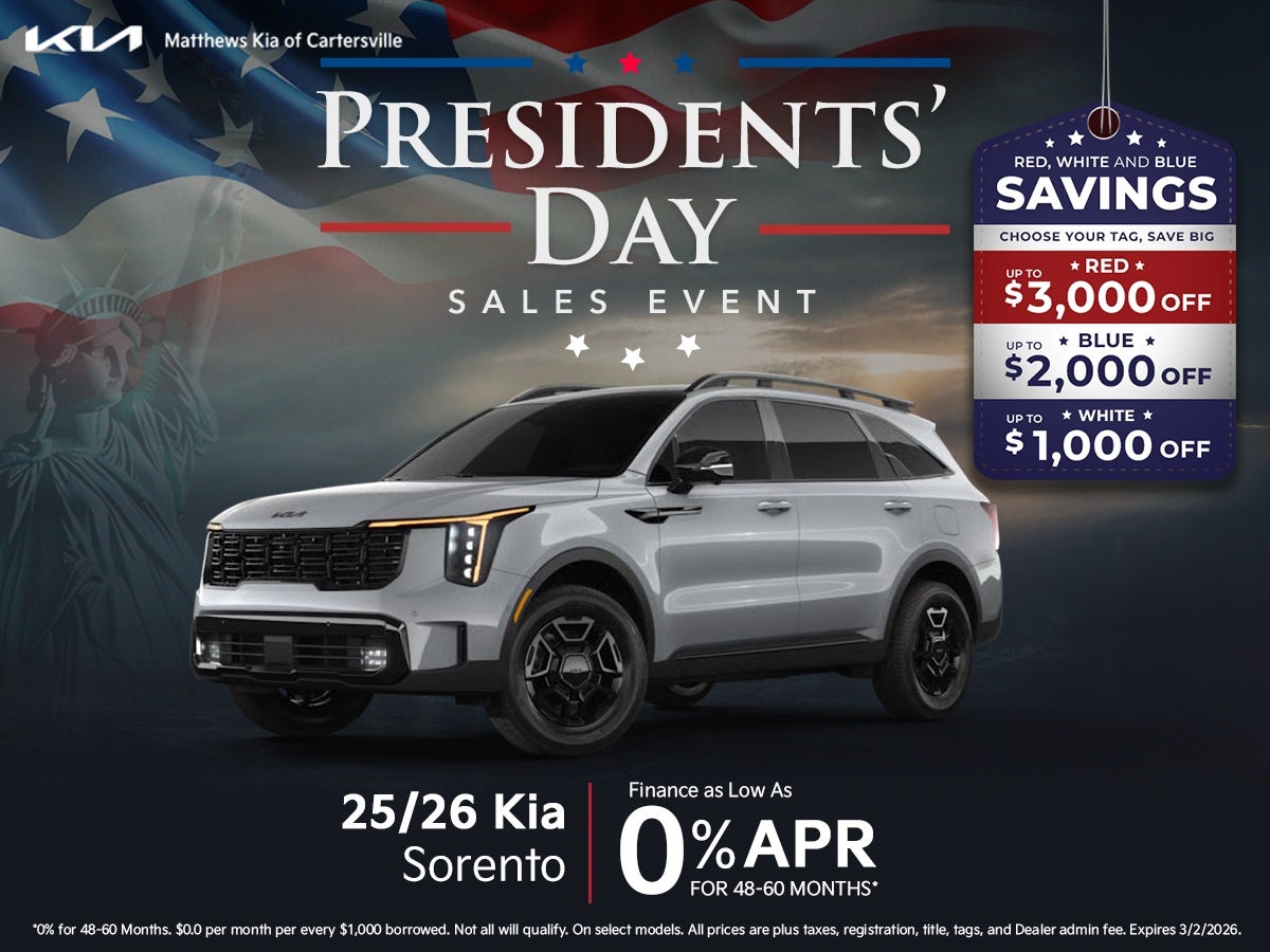 Matthews Kia Year End Clearance Event