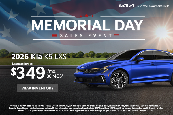 Memorial Day Sales Event